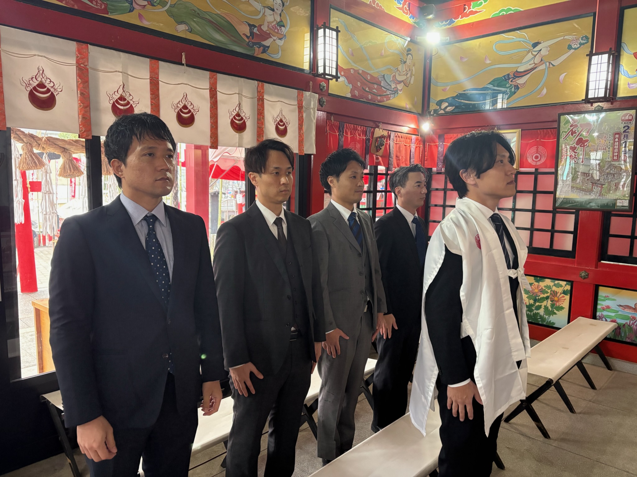 会社祈願式を執り行いましたのイメージ